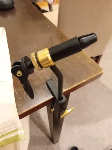 Fly Tying Vise photographed by a verified Tailwater buyer
